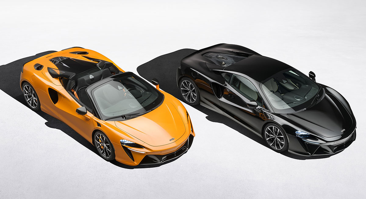 McLaren Artura Spider: lujo y potencia ilimitados