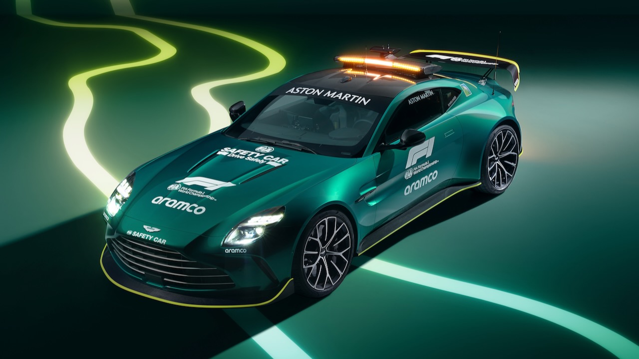 El emocionante estreno del Aston Martin Vantage en la Fórmula 1